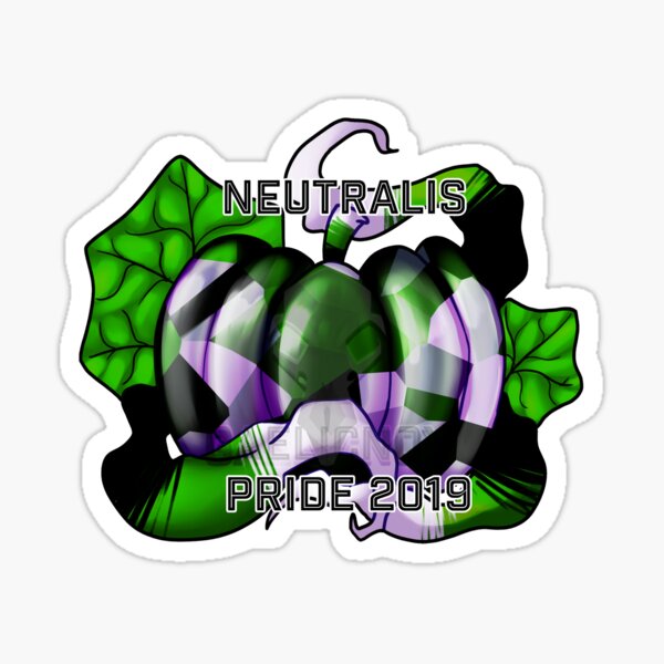 Pumpkin Pride - Neutralis Sticker