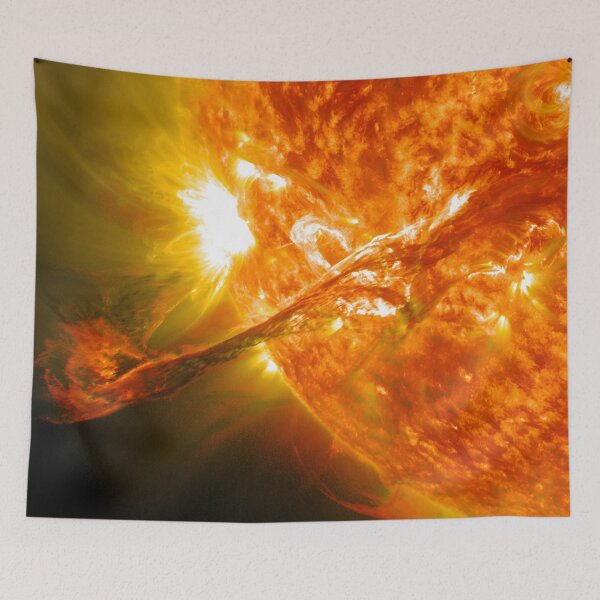 Item preview, The Sun, Solar Prominince detail, solar flare, space designed and sold by Glimmersmith.