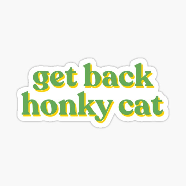 honky cat Sticker