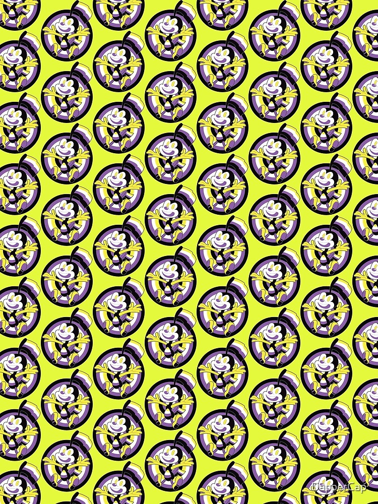 Thumbnail 3 of 3, Scarf, Pride Inkwell - Nonbinary designed and sold by DapperCap.