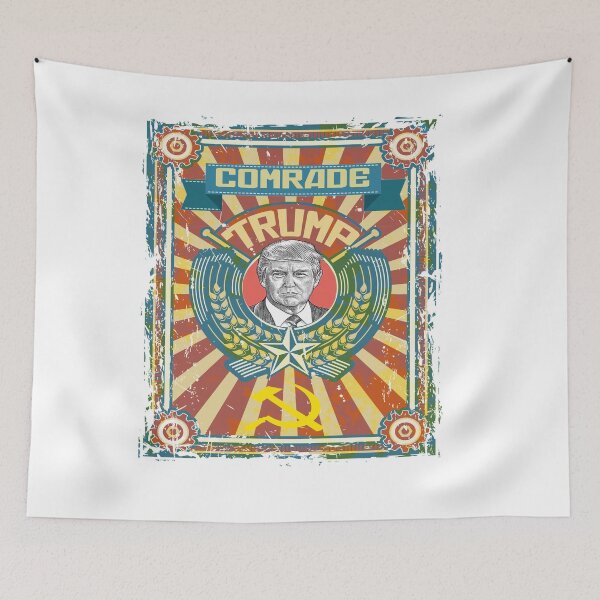 Item preview, Comrade Trump Russian Hack Propaganda Protest Resist designed and sold by funnytshirtemp.