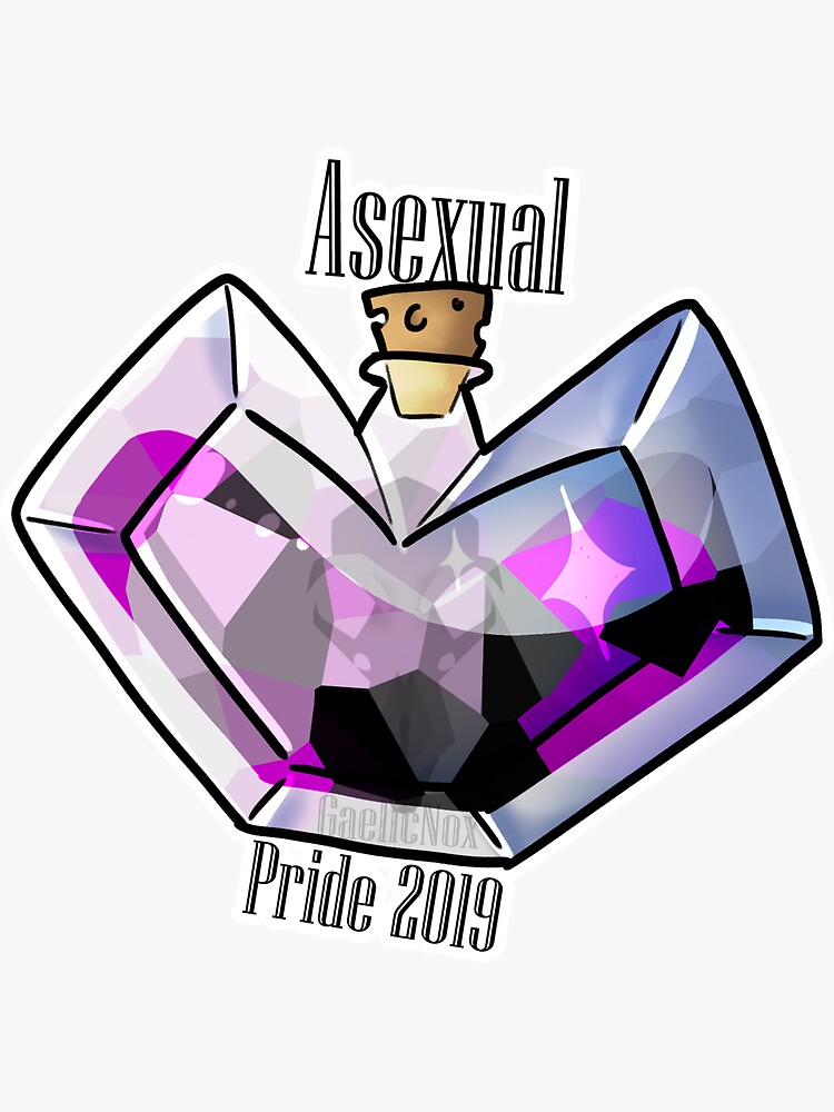 Pride Potion Asexual Sticker For Sale By Emete Redbubble