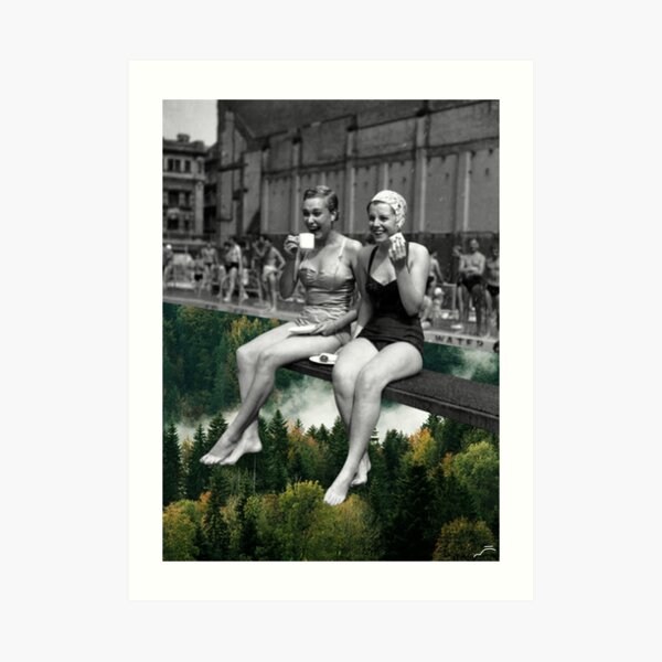 Air Pool Art Print