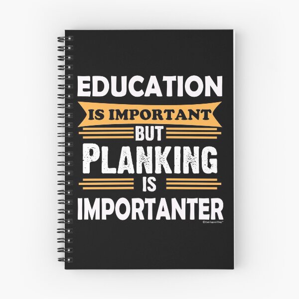 Item preview, Planking is Importanter Than Education. Funny Sarcasm designed and sold by CoolApparelShop.