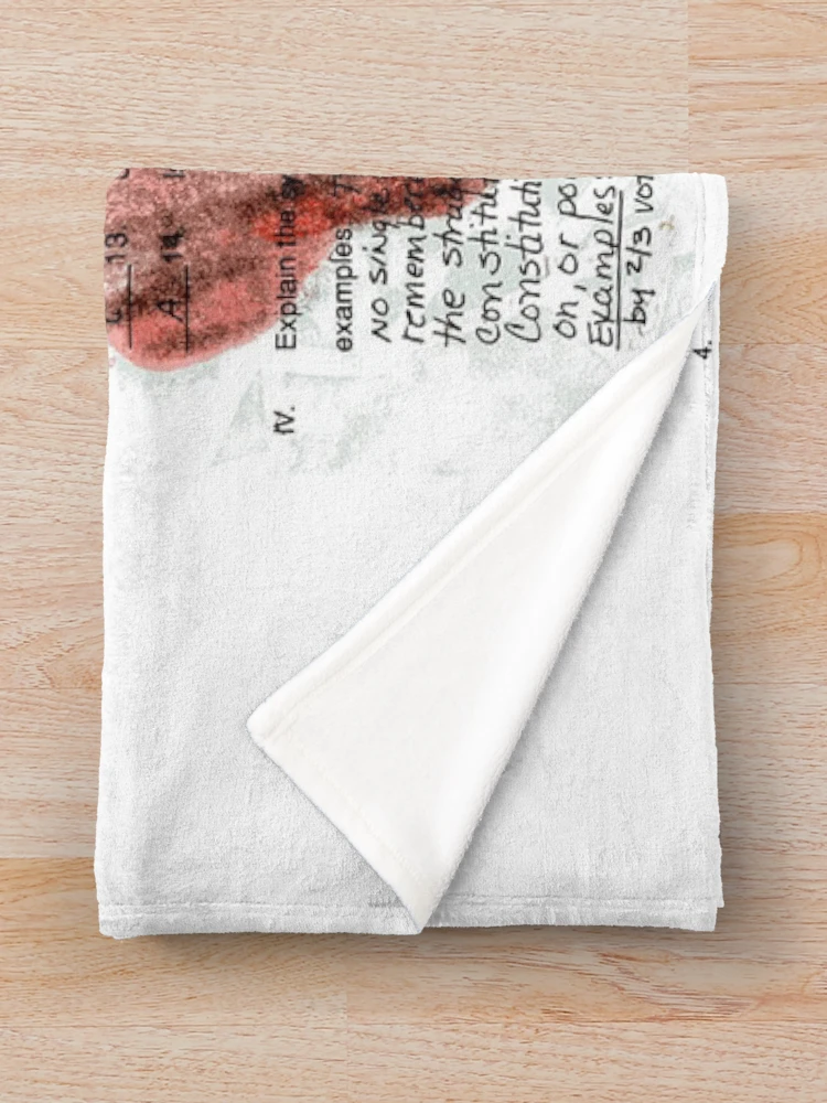 Thumbnail 3 of 6, Throw Blanket, Test Rabbit designed and sold by missmann.