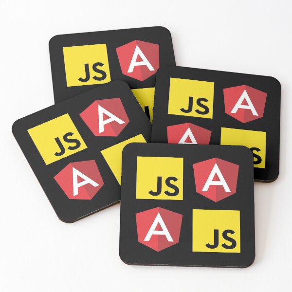 Item preview, JavaScript and Angular (Black) designed and sold by hellkni9ht.