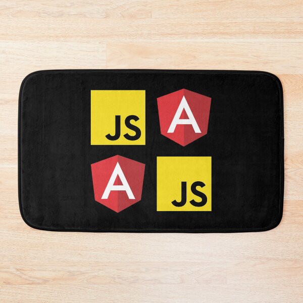 Item preview, JavaScript and Angular (Black) designed and sold by hellkni9ht.