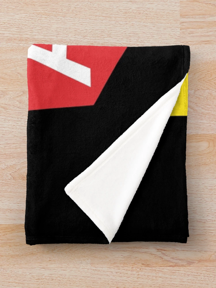 Thumbnail 3 of 6, Throw Blanket, JavaScript and Angular (Black) designed and sold by hellkni9ht.