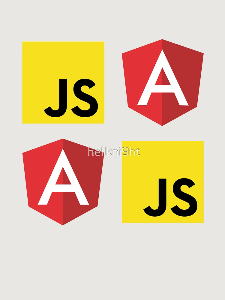 Imagen 6 de 6, Sudadera oversize prémium con la obra JavaScript y Angular (Blanco), diseñada y vendida por hellkni9ht.