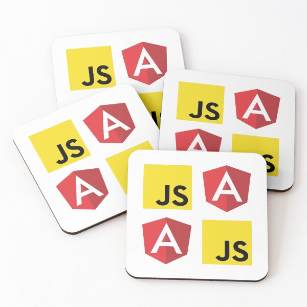 Item preview, JavaScript and Angular (White) designed and sold by hellkni9ht.