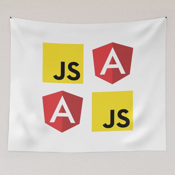 Item preview, JavaScript and Angular (White) designed and sold by hellkni9ht.