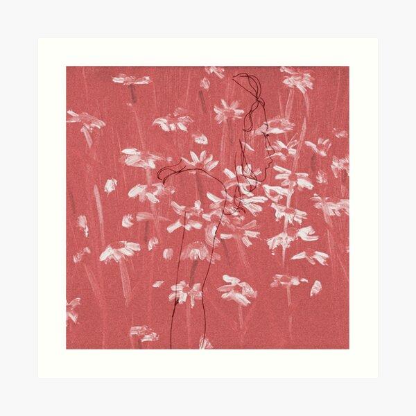 Girl in Red Chapter 1 Art Print