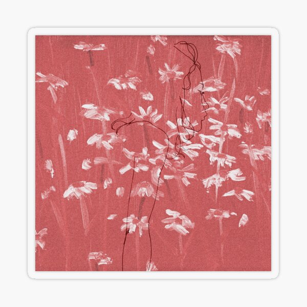 Fille en rouge Chapitre 1 Sticker transparent