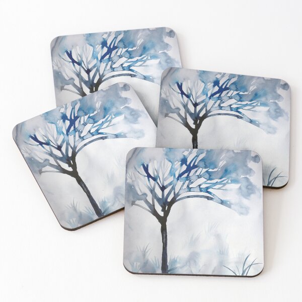Item preview, blue tree designed and sold by Marianna Tankelevich.