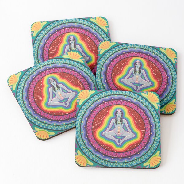 Item preview, Sacred Chakras Mandala designed and sold by Soozie Wray.