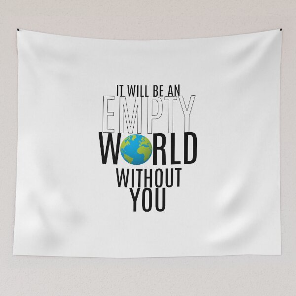 Item preview, Merlin-Inspired "It Will Be An Empty World Without You" designed and sold by mulberrydragon.