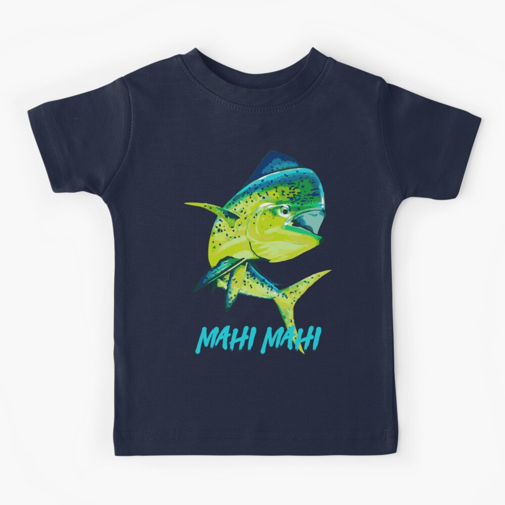 Mahi Mahi Dolphin Fish Kids T-Shirt for Sale by FromThe8Tees