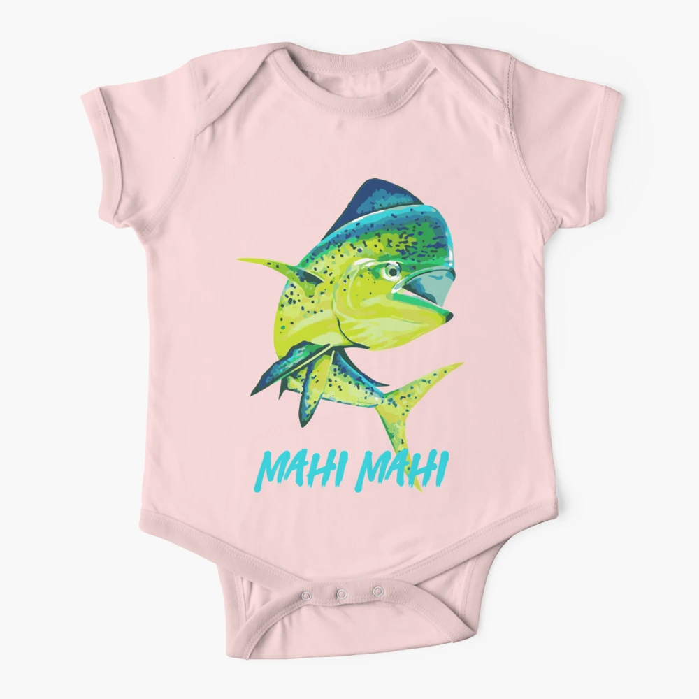 Mahi Mahi Dolphin Fish Baby One-Piece for Sale by FromThe8Tees