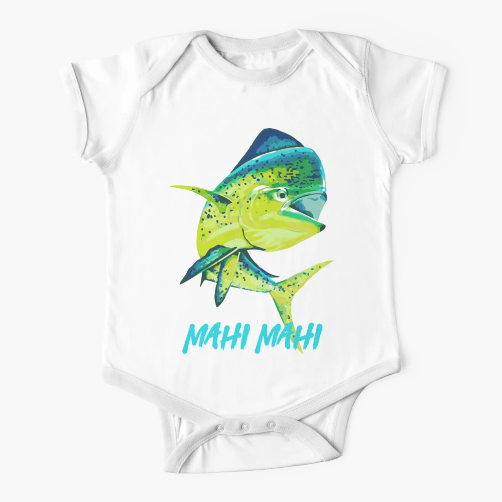 MAHI MAHI, BABY FISHING Outfit, DOLPHIN INFANT BODYSUIT, NEW