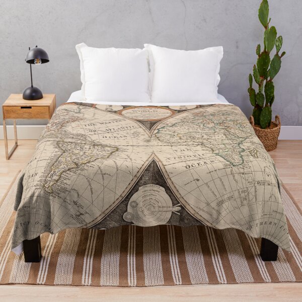 Item preview, Antique New Map of The World 1799 designed and sold by Glimmersmith.