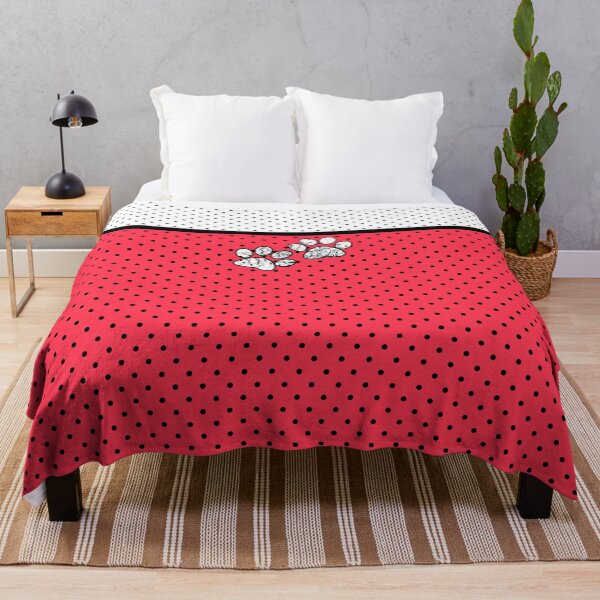 Item preview, # retro, polka dot, #red, polka dot red designed and sold by fuzzyfox.