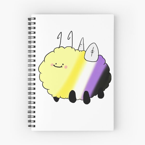 Item preview, Pride Bees: Nonbinary designed and sold by thuunderbiird.