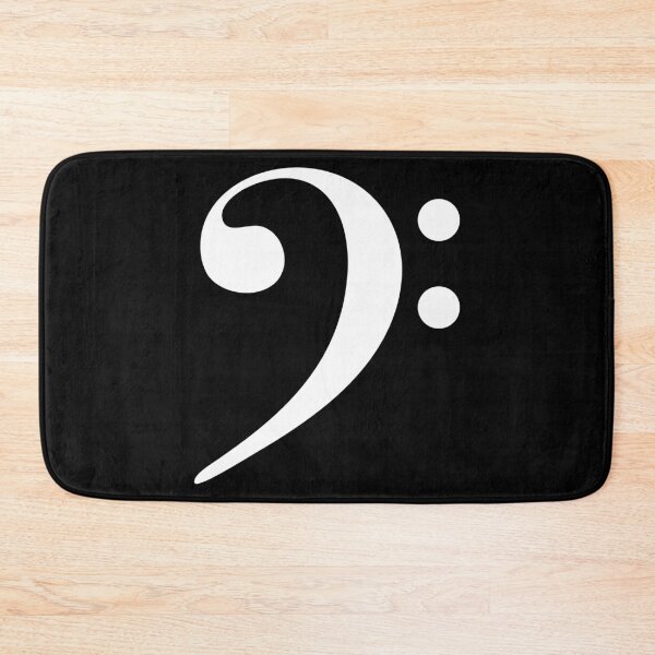 Item preview, Baseline Beat Bass Clef music symbol designed and sold by Glimmersmith.