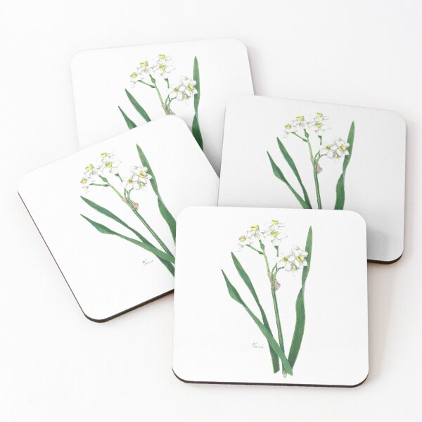 Item preview, Cluster Daffodils Botanical Illustration designed and sold by eronel.