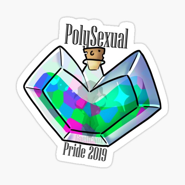 Pride Potion Polysexual Sticker For Sale By Emete Redbubble