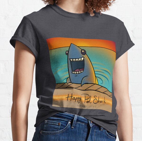 16. Happy Pool Shark Classic T-Shirt
