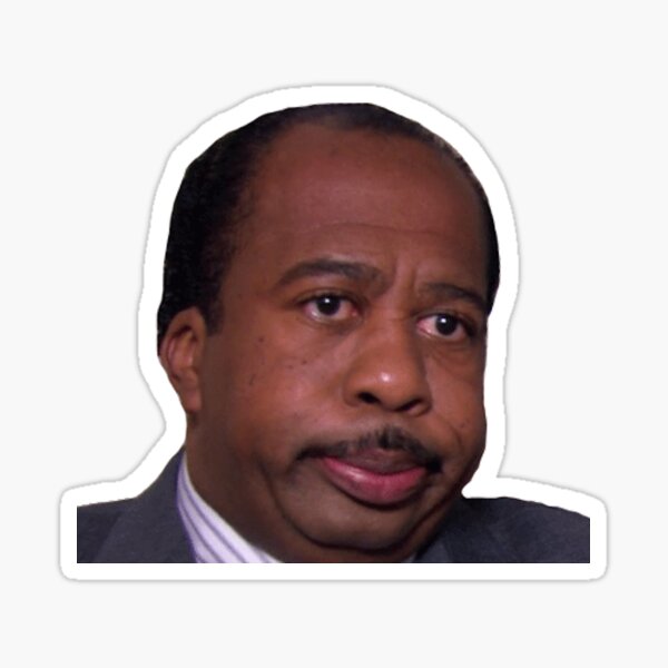 "The Office Stanley " Sticker for Sale by knowyourrights Redbubble