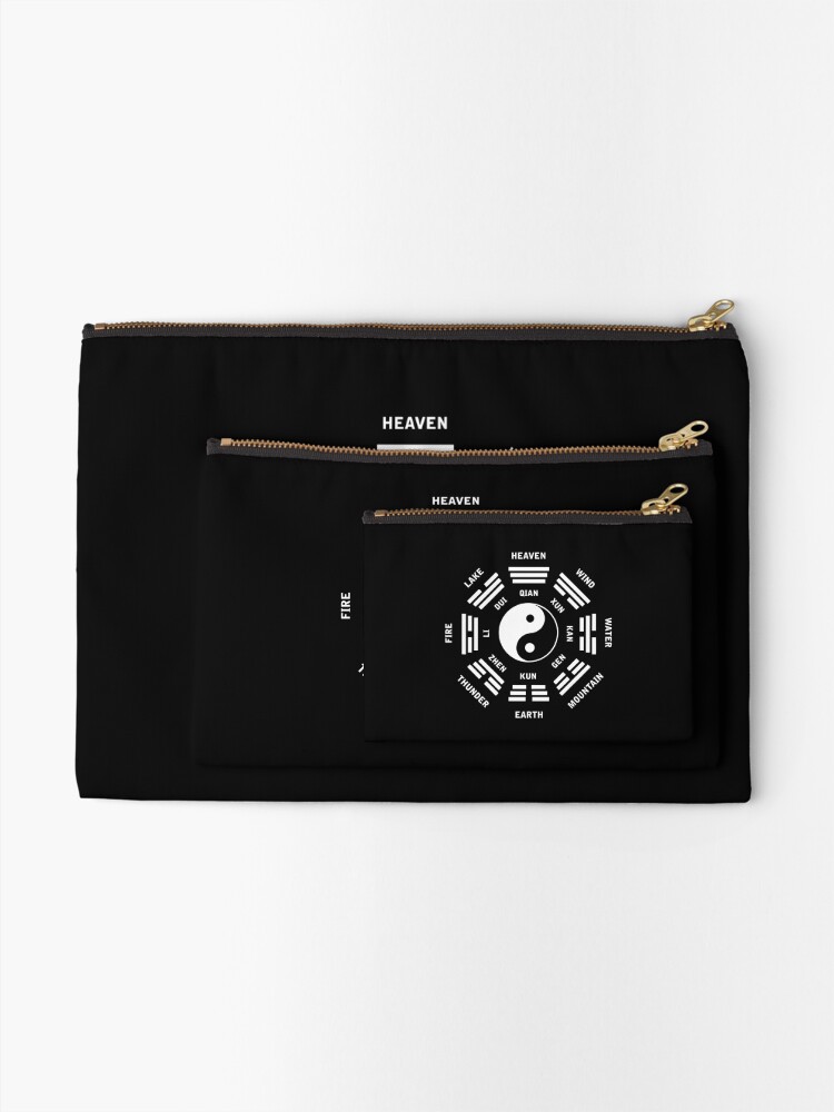 Alternate view of Tai Chi Yin Yang Symbol Chinese Martial Arts Zipper Pouch