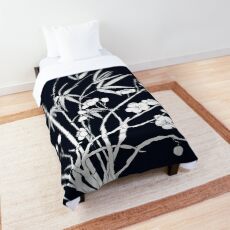 bamboo and plum flower Comforter