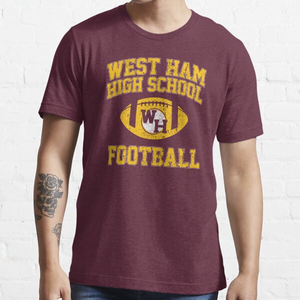West Ham 3 Lions Club e paese piccolo Crest T-shirt Donna 
