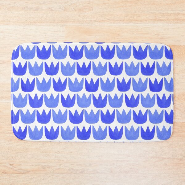 Item preview, Tiptoe Tulips Blue designed and sold by Sally Cummings.