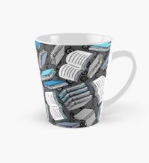 So viele Bücher ... Tasse (konisch)