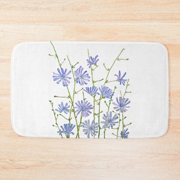 Item preview, purple chicory watercolor  designed and sold by ColorandColor.