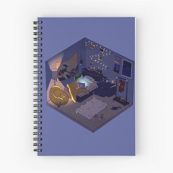 Item preview, Night-time Bedroom designed and sold by razbery.