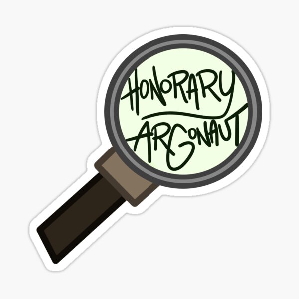 Honorary ARGonaut Sticker (Original) Sticker