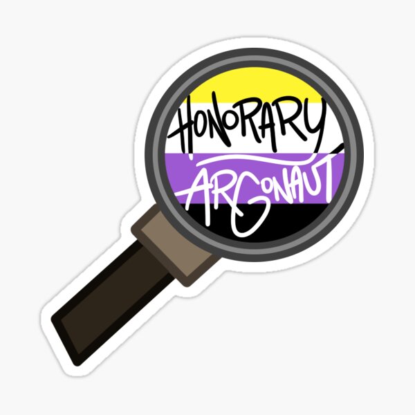 Honorary ARGonaut Sticker (Nonbinary) Sticker