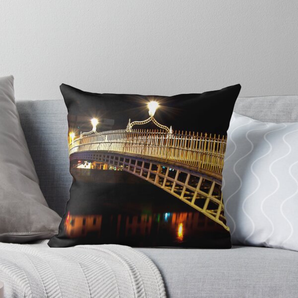 Item preview, Ha'Penny Bridge At Night designed and sold by Denise Abé.
