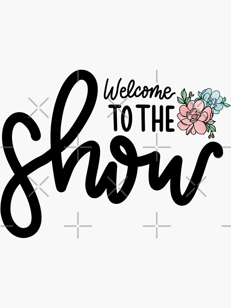 Cody Johnson Welcome To The Show Lyrics "Welcome To The Show — Cody Johnson Lyrics" Sticker for Sale by kylee