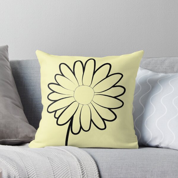 Item preview, Black and White Flower Outline designed and sold by MaddiLoppnow.