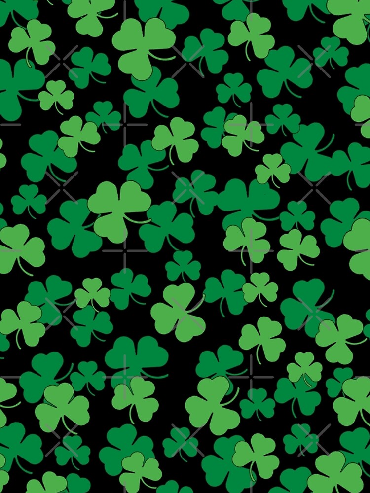 St. Patricks day clover pattern by ValentinaHramov
