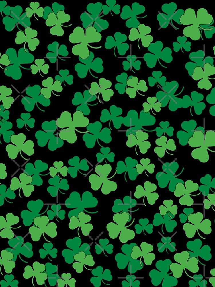 St. Patricks day clover pattern by ValentinaHramov