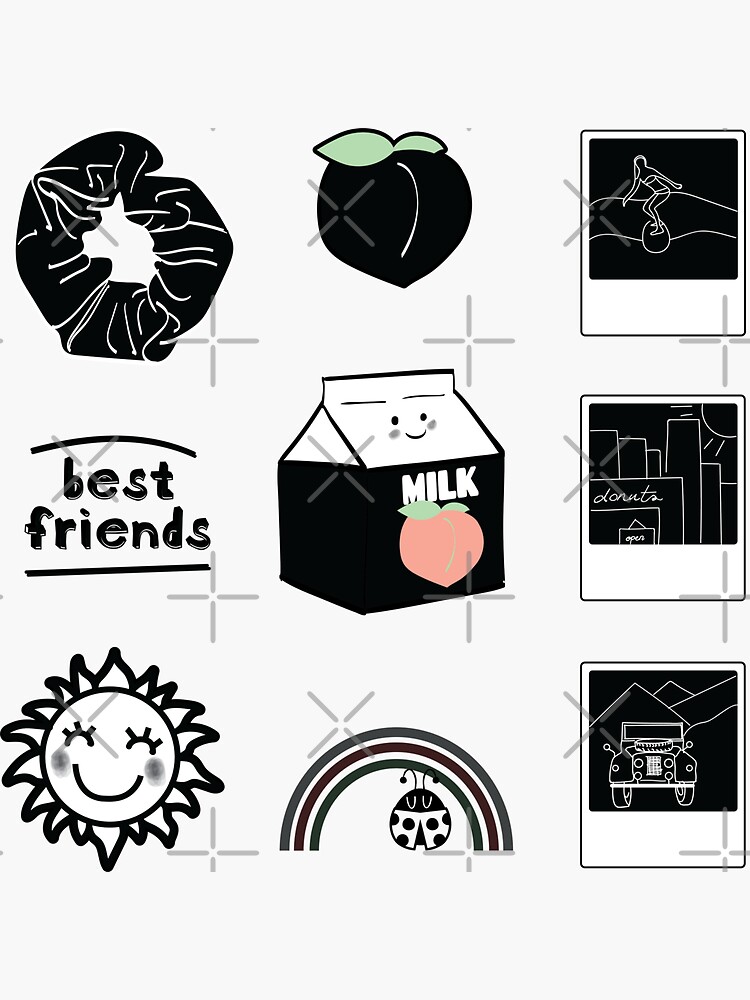 Friends Stickers Vinyl Stickers Bundle Funny Stickers Pack