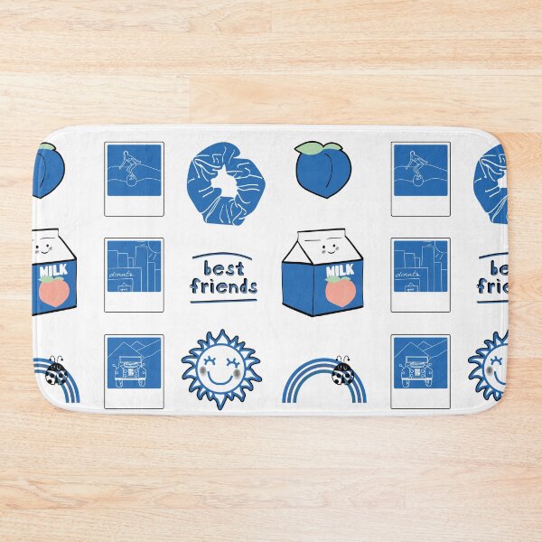 Item preview, Blue Best Friends Aesthetic Sticker Pack designed and sold by The-Goods.