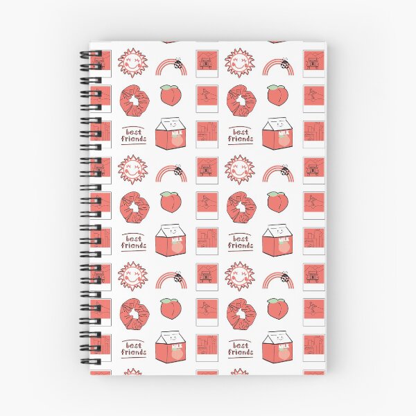Item preview, Coral Best Friends Aesthetic Sticker Pack designed and sold by The-Goods.