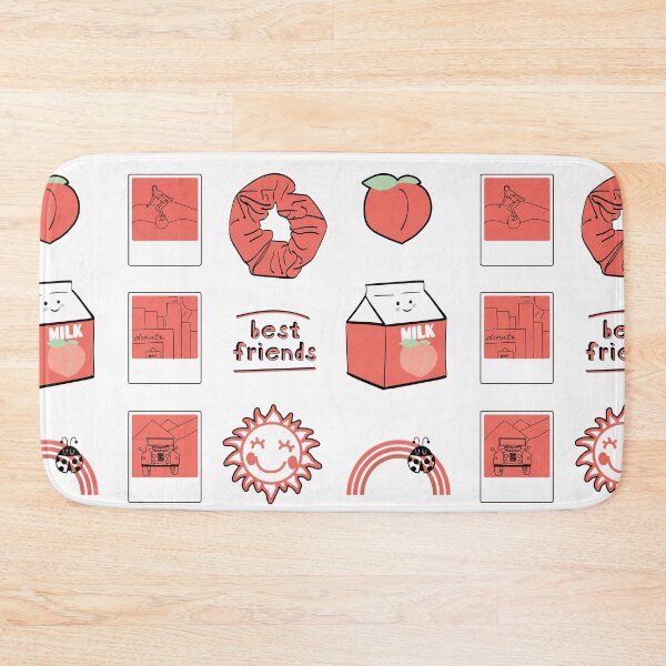 Item preview, Coral Best Friends Aesthetic Sticker Pack designed and sold by The-Goods.