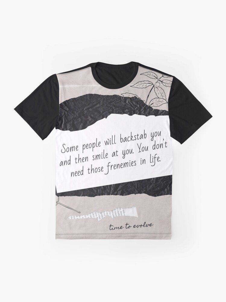 Alternate view of Frenemy | Lesson Learned Graphic T-Shirt